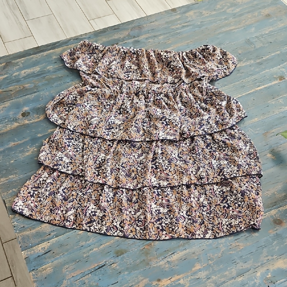 a'gaci Multicolor Strapless Dress